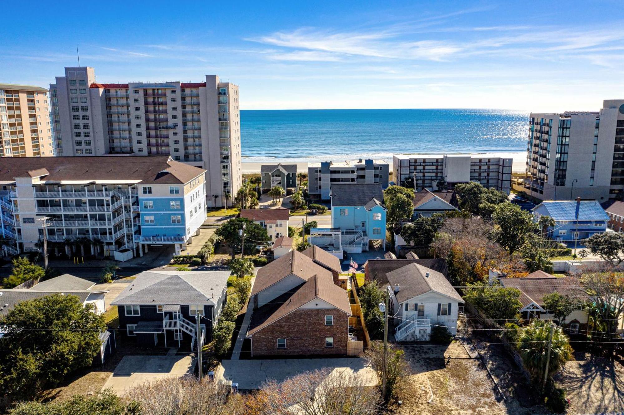 Вилла 1408 Perrin Dr, Unit A - Ocean Walk Sleeps 8 Миртл-Бич Экстерьер фото